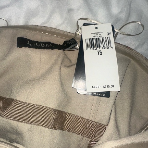 Ralph Lauren Mettalic strapless gown - Picture 4 of 6